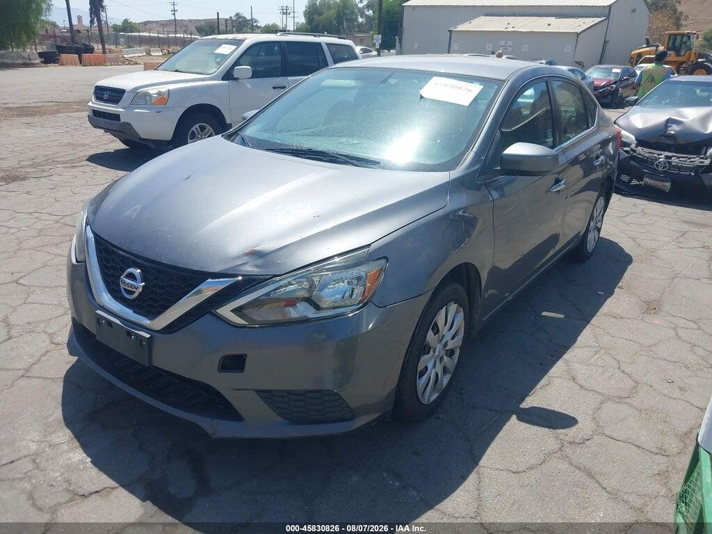 3N1AB7AP6HL692947 2017 NISSAN SENTRA photo no. 2