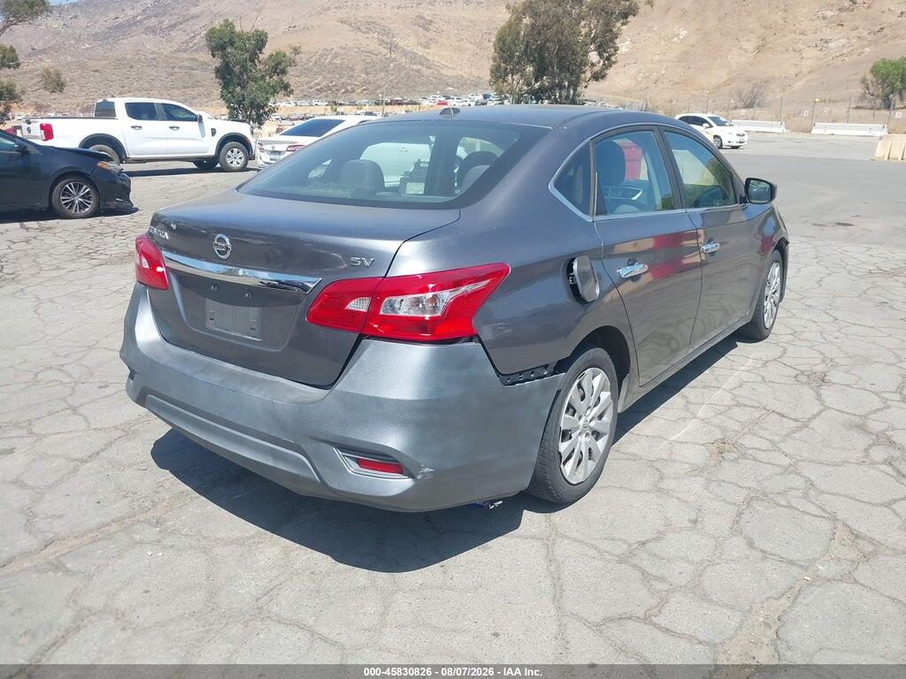 3N1AB7AP6HL692947 2017 NISSAN SENTRA photo no. 4