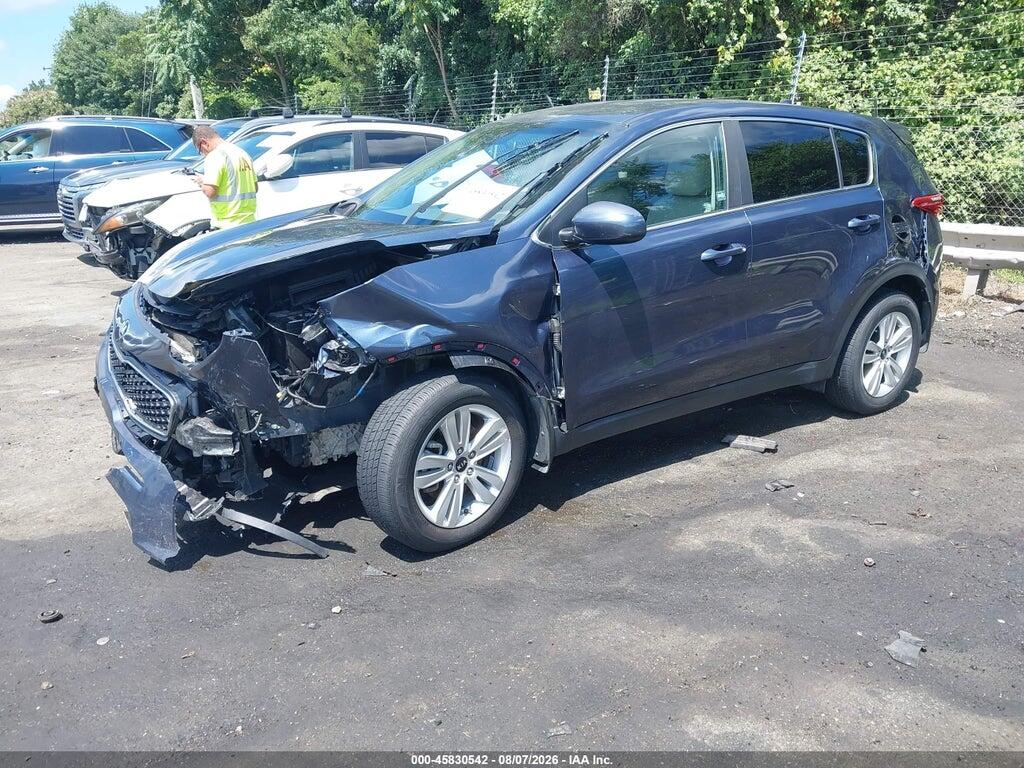 KNDPM3AC9H7209110 2017 KIA SPORTAGE photo no. 2