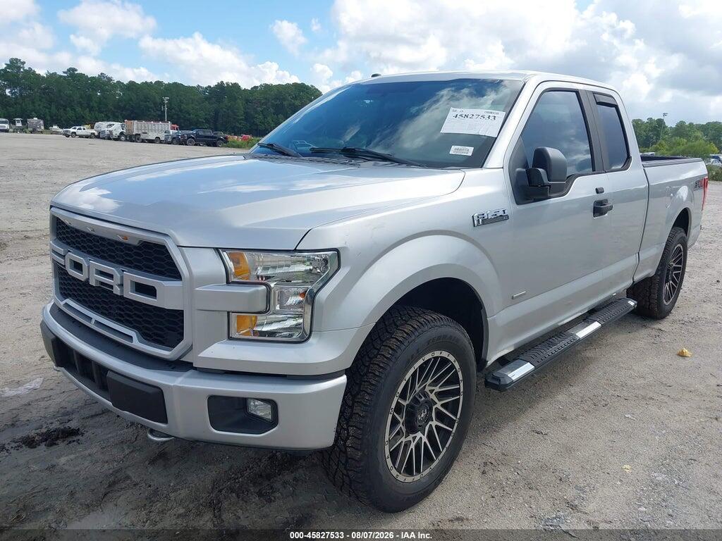 1FTEX1CP2HFB98363 2017 FORD F-150 photo no. 2