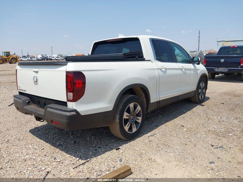 5FPYK2F68HB011093 2017 HONDA RIDGELINE photo no. 4