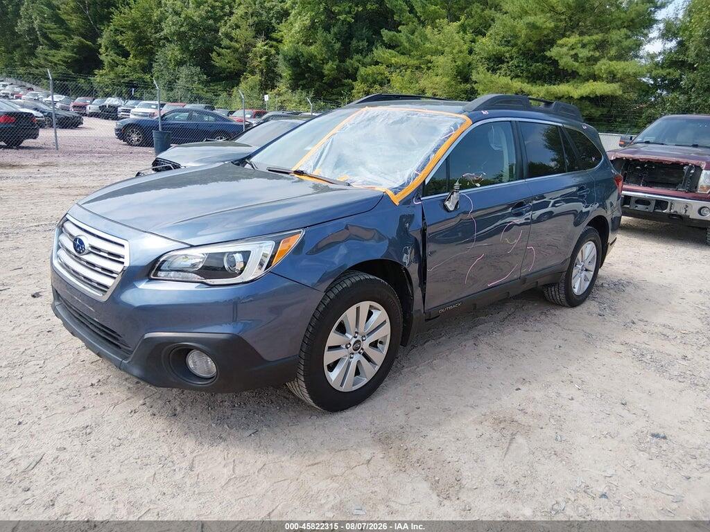 4S4BSAFC1H3334232 2017 SUBARU OUTBACK photo no. 2