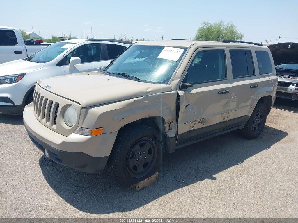 1C4NJPBBXHD157291 2017 JEEP PATRIOT photo no. 2