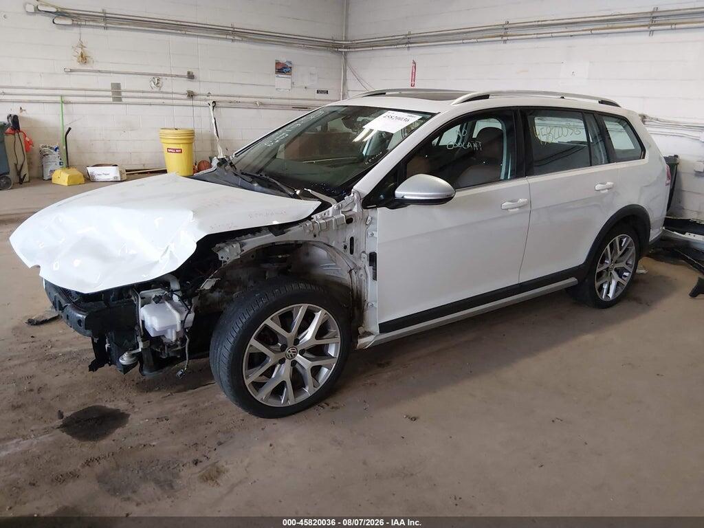 3VWH17AU0HM540299 2017 VOLKSWAGEN GOLF ALLTRACK photo no. 2