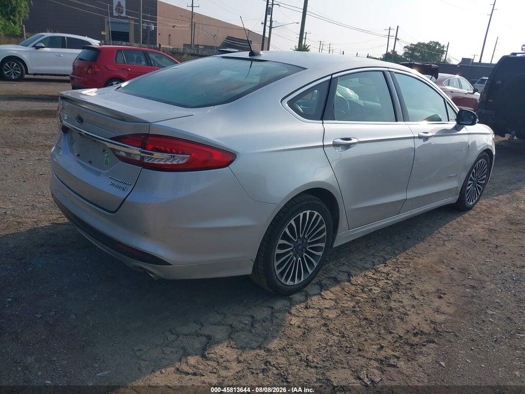 3FA6P0RU5HR234499 2017 FORD FUSION HYBRID photo no. 4
