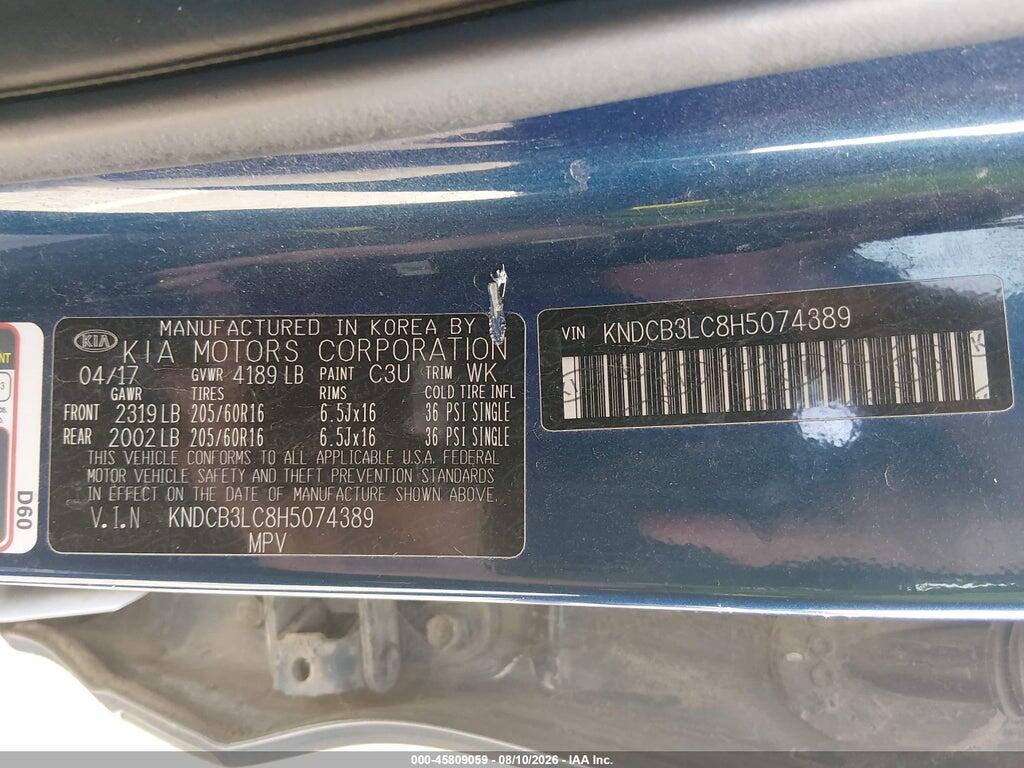 KNDCB3LC8H5074389 2017 KIA NIRO photo no. 9