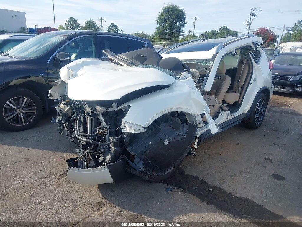 5N1AT2MVXHC830519 2017 NISSAN ROGUE photo no. 2