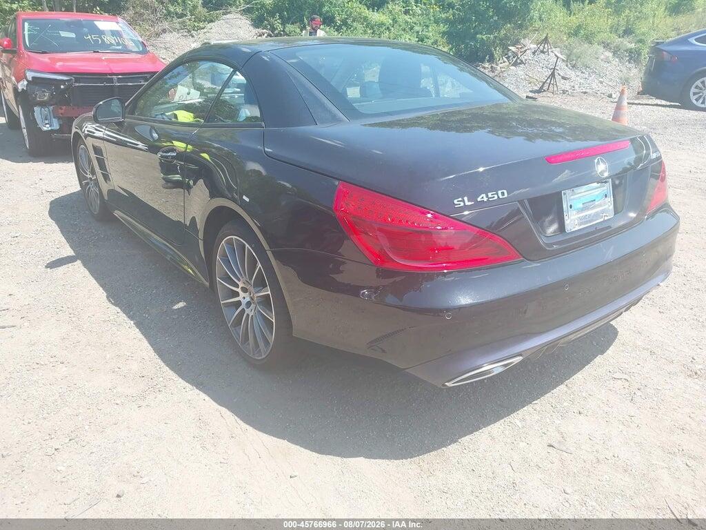 WDDJK6GA2HF047609 2017 MERCEDES-BENZ SL 450 photo no. 3