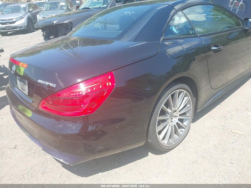 WDDJK6GA2HF047609 2017 MERCEDES-BENZ SL 450 photo no. 6