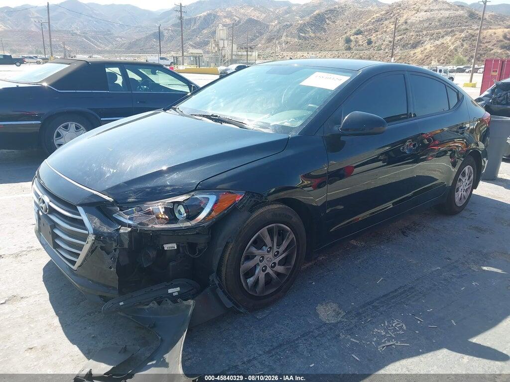 5NPD74LF2JH275233 2018 HYUNDAI ELANTRA photo no. 2