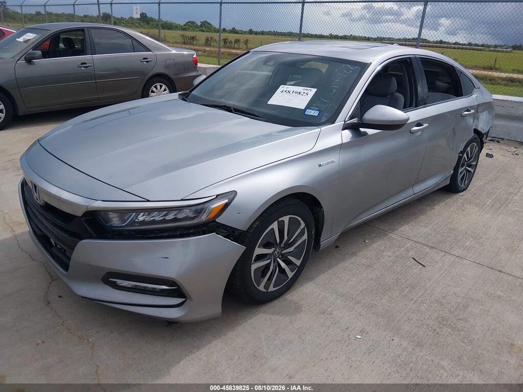 1HGCV3F48JA014722 2018 HONDA ACCORD HYBRID photo no. 2