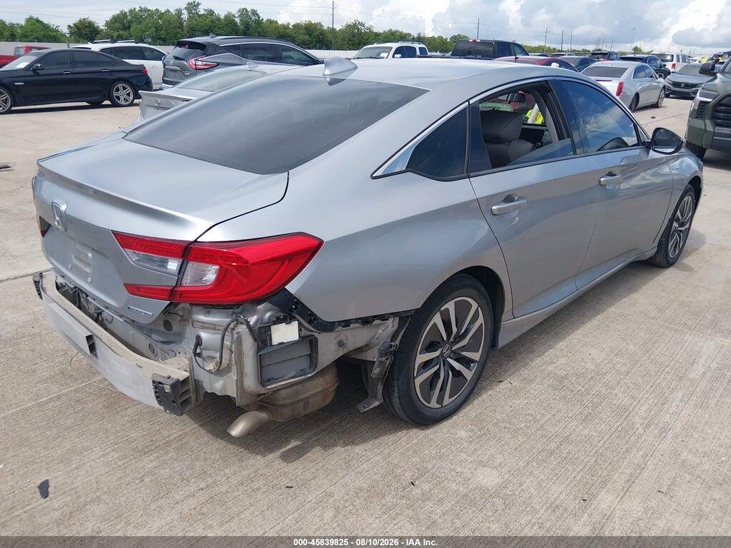 1HGCV3F48JA014722 2018 HONDA ACCORD HYBRID photo no. 4