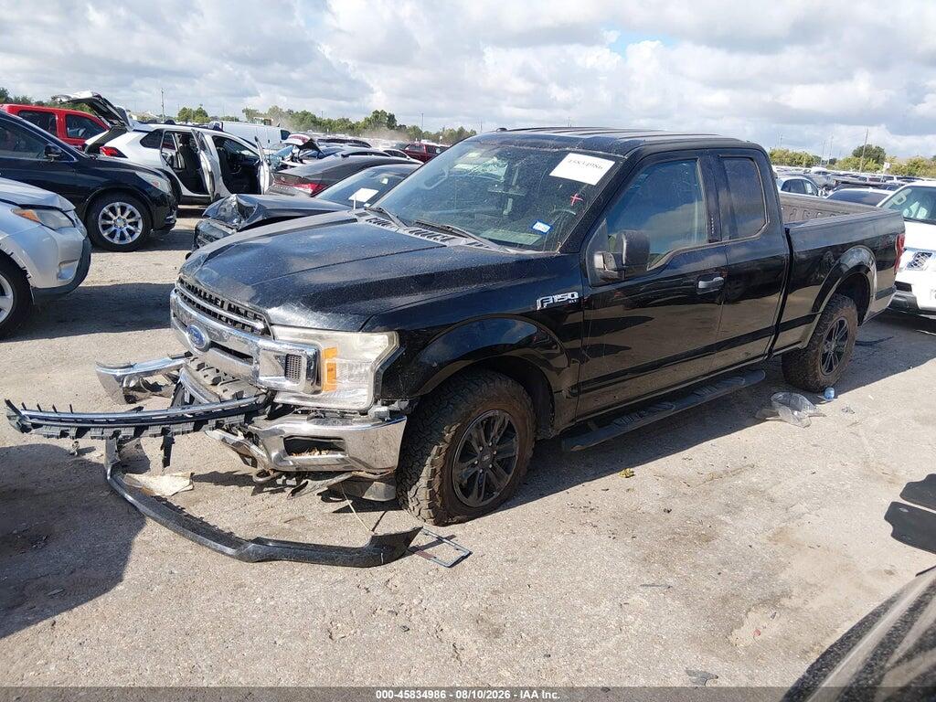 1FTEX1EP3JKC16377 2018 FORD F-150 photo no. 2
