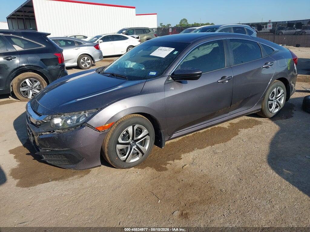 2HGFC2F51JH594628 2018 HONDA CIVIC photo no. 2