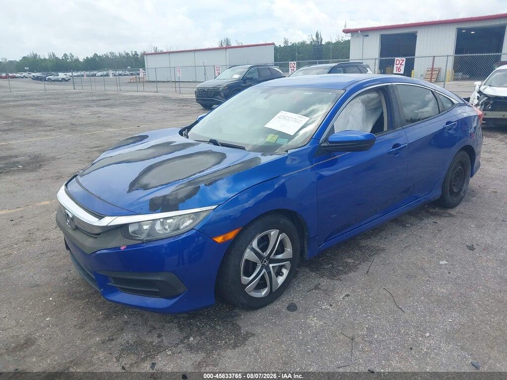19XFC2F52JE010988 2018 HONDA CIVIC photo no. 2