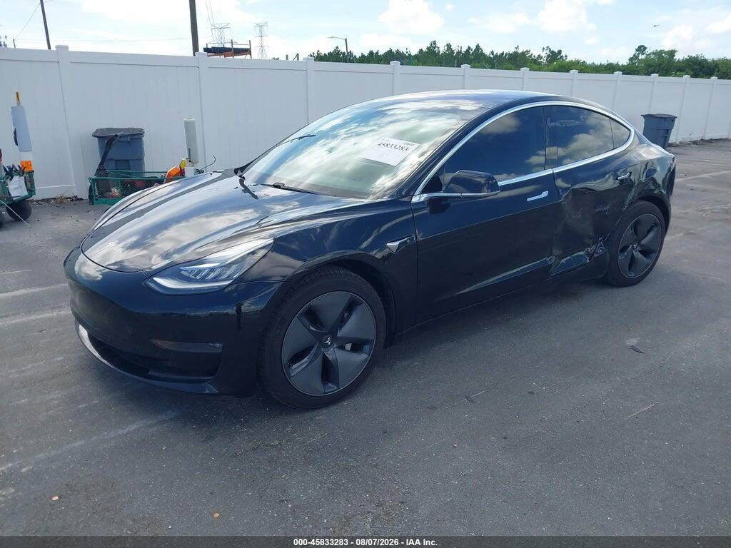 5YJ3E1EB0JF183904 2018 TESLA MODEL 3 photo no. 2