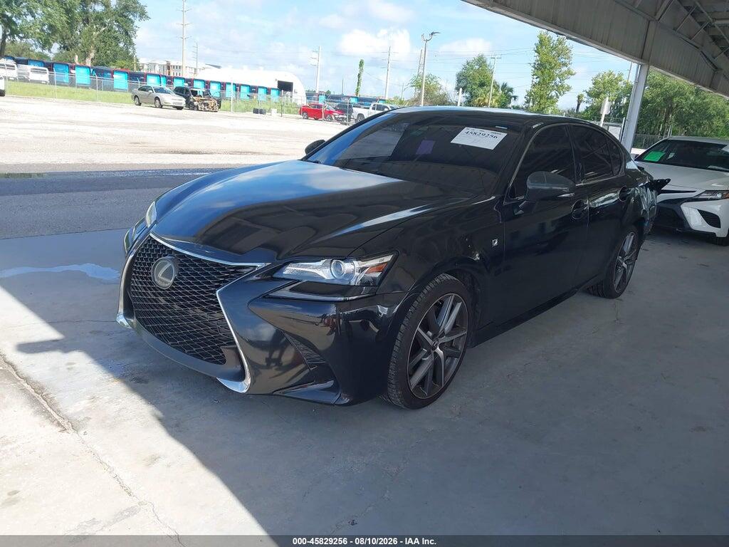 JTHBZ1BL6JA012689 2018 LEXUS GS 350 photo no. 2