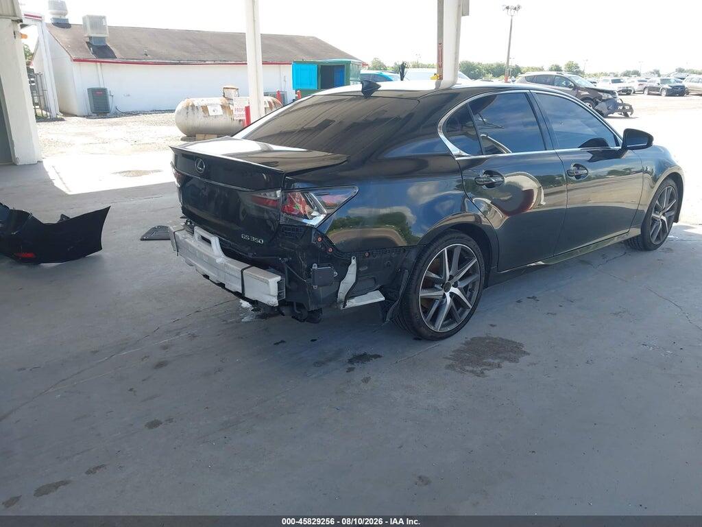JTHBZ1BL6JA012689 2018 LEXUS GS 350 photo no. 4