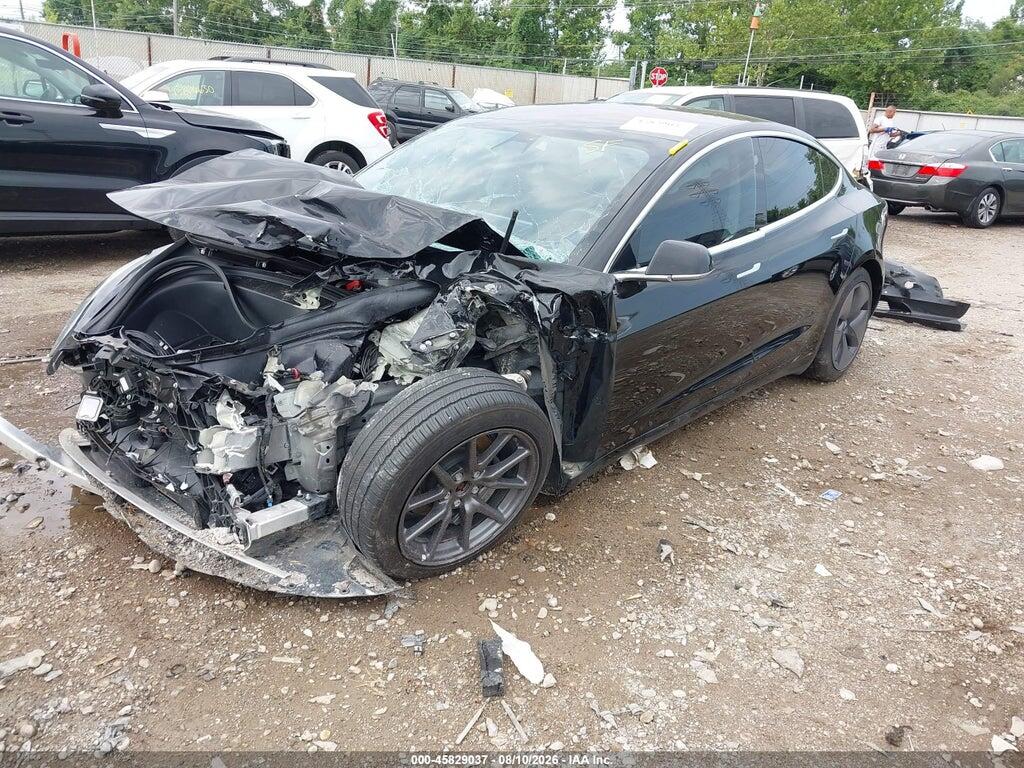 5YJ3E1EB9JF178605 2018 TESLA MODEL 3 photo no. 2