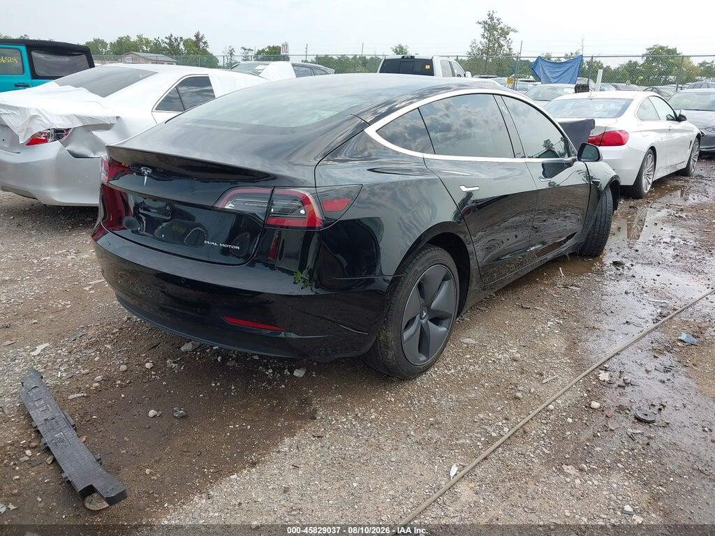 5YJ3E1EB9JF178605 2018 TESLA MODEL 3 photo no. 4