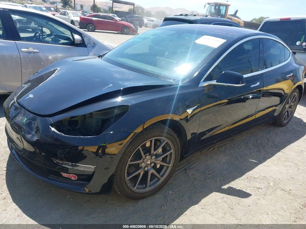 5YJ3E1EA6JF012565 2018 TESLA MODEL 3 photo no. 2