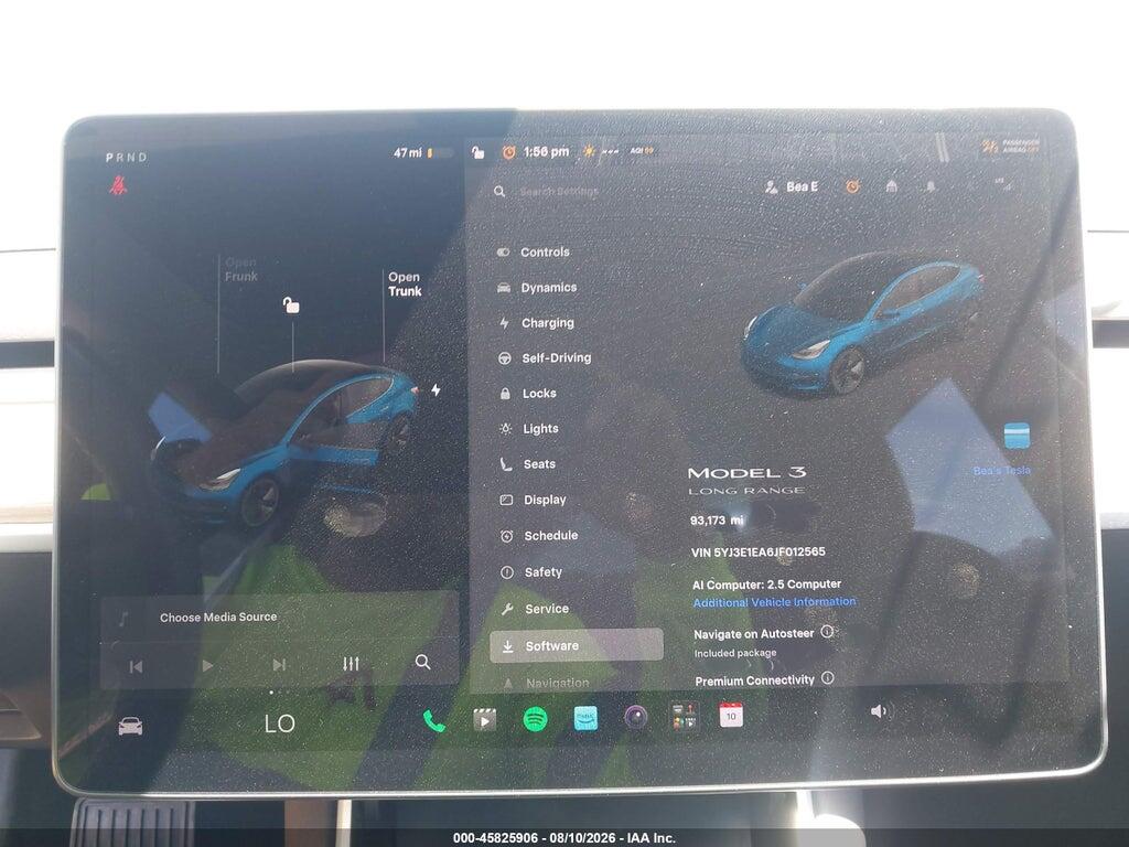 5YJ3E1EA6JF012565 2018 TESLA MODEL 3 photo no. 7