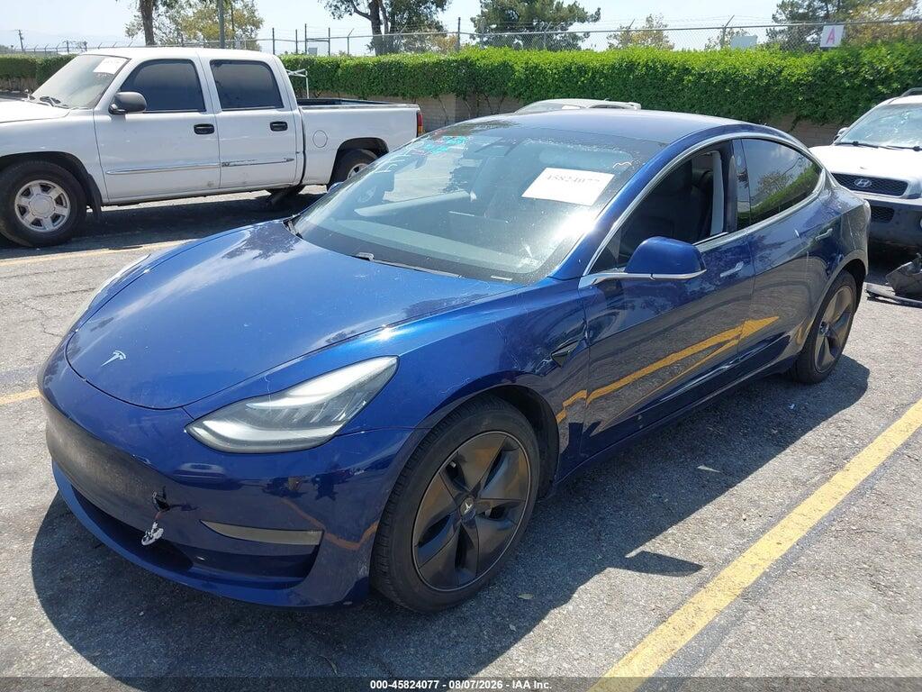 5YJ3E1EA1JF161031 2018 TESLA MODEL 3 photo no. 2