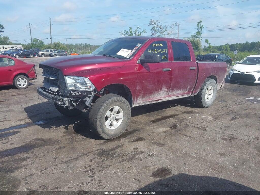 1C6RR7KT0JS295966 2018 RAM 1500 photo no. 2