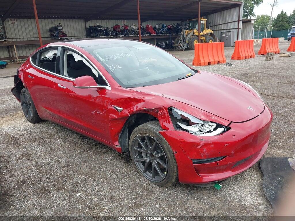 5YJ3E1EA5JF022472 2018 TESLA MODEL 3 photo no. 1