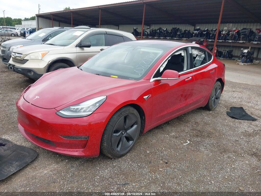 5YJ3E1EA5JF022472 2018 TESLA MODEL 3 photo no. 2