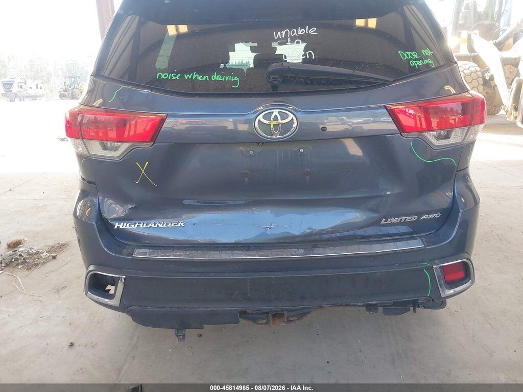 5TDDZRFHXJS499252 2018 TOYOTA HIGHLANDER photo no. 6