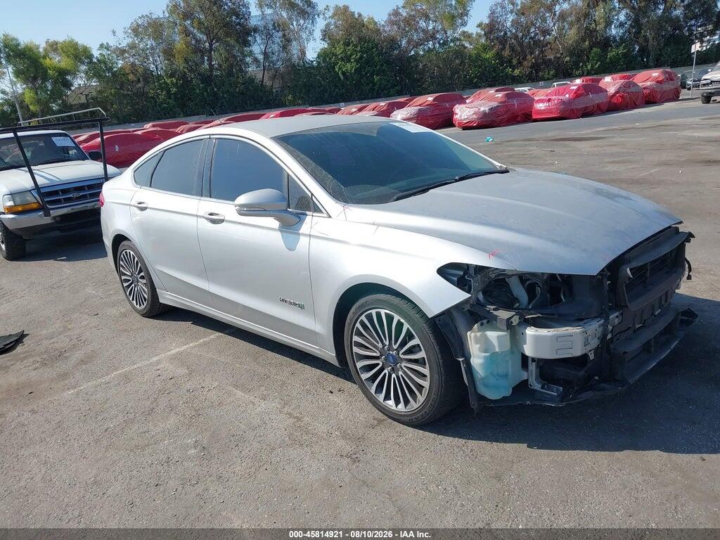 3FA6P0RU6JR206023 2018 FORD FUSION HYBRID photo no. 1