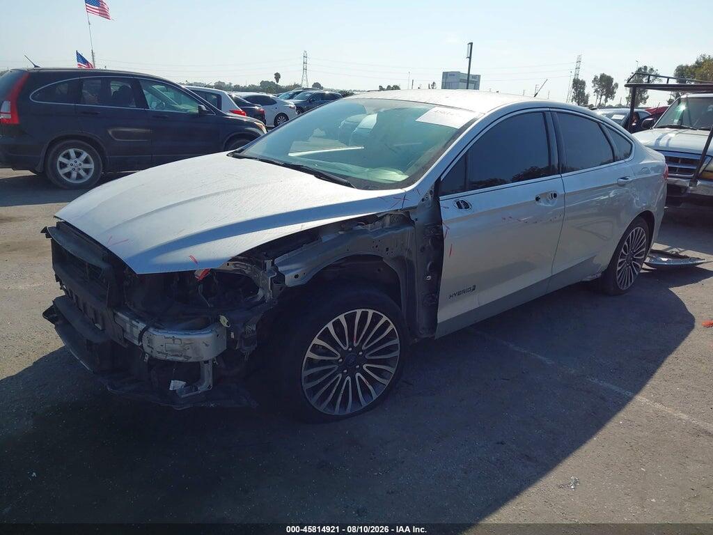3FA6P0RU6JR206023 2018 FORD FUSION HYBRID photo no. 2