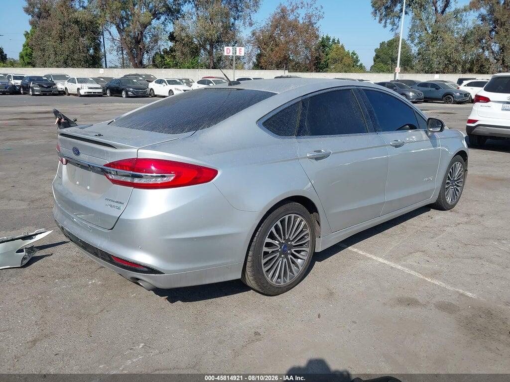 3FA6P0RU6JR206023 2018 FORD FUSION HYBRID photo no. 4
