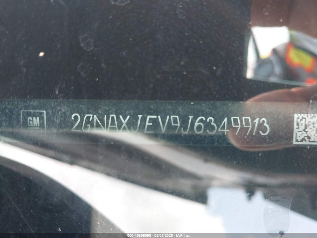 2GNAXJEV9J6349913 2018 CHEVROLET EQUINOX photo no. 9