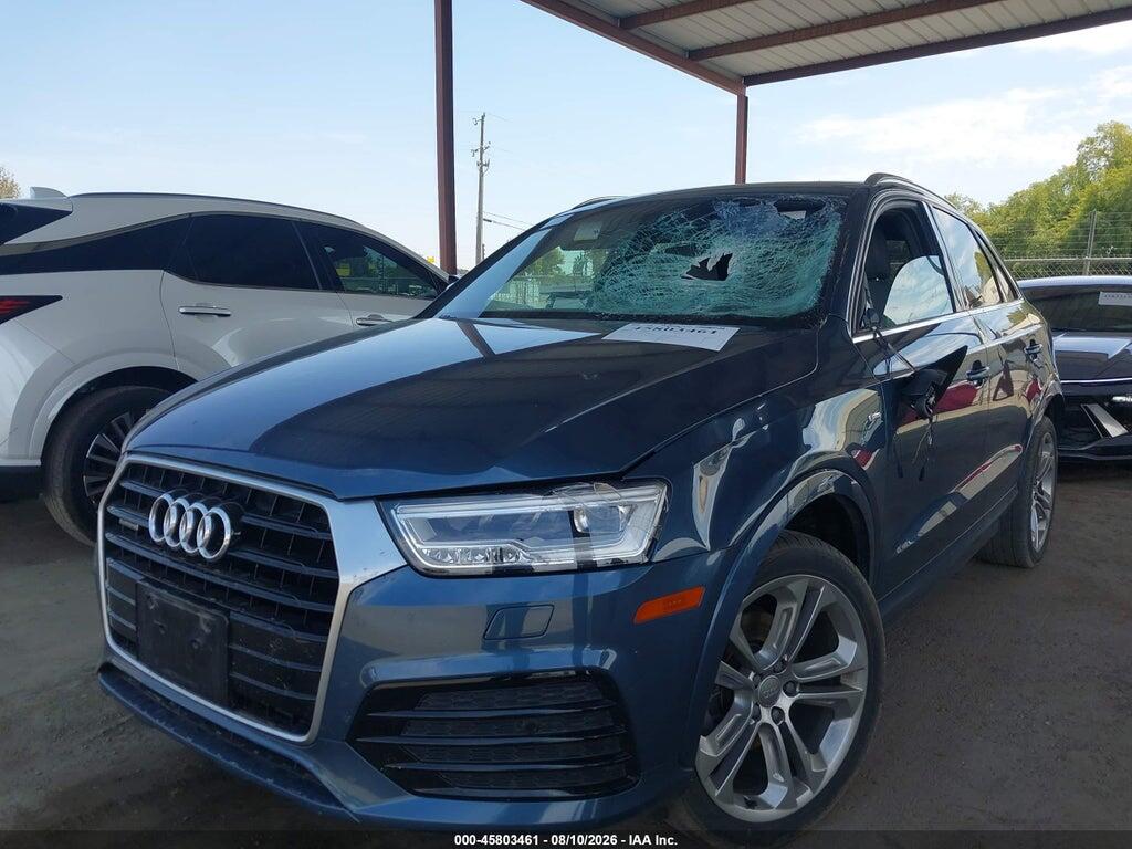 WA1JCCFS6JR017284 2018 AUDI Q3 photo no. 2