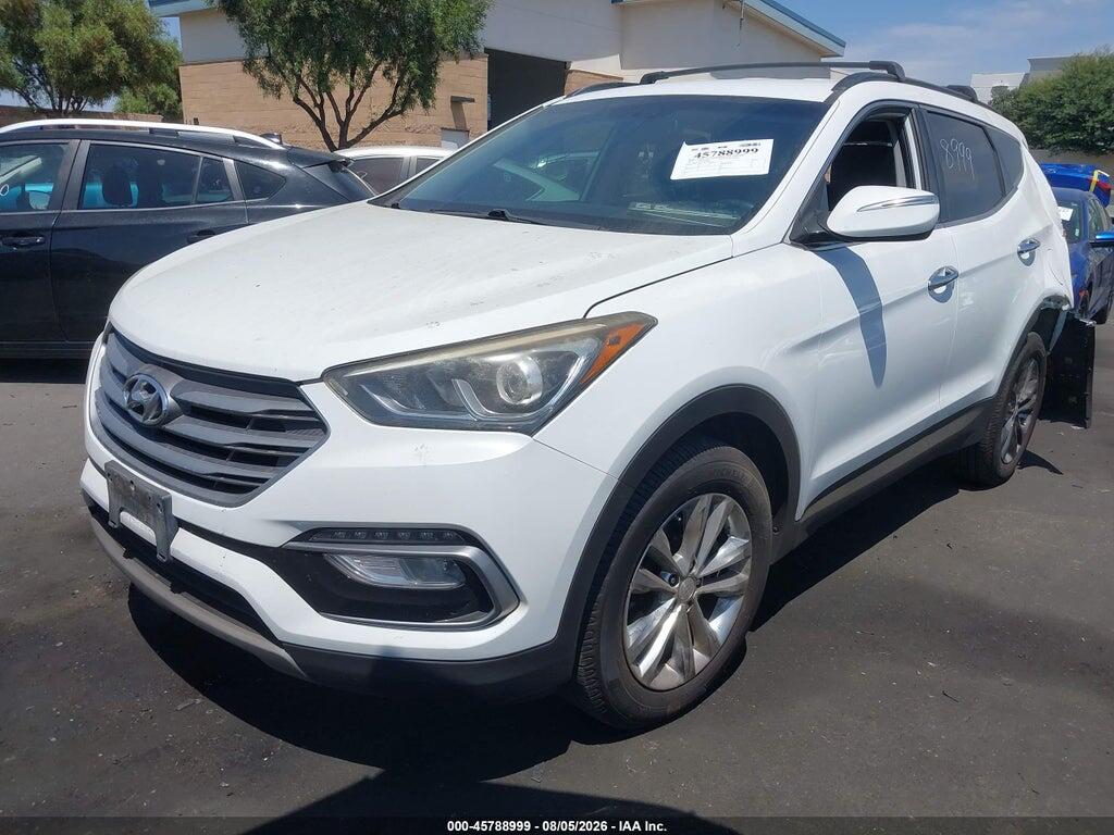 5NMZU4LA1JH073421 2018 HYUNDAI SANTA FE SPORT photo no. 2