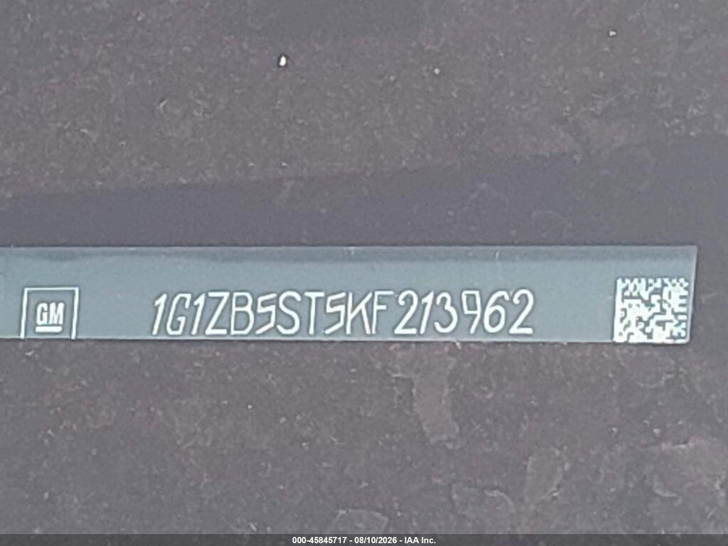 1G1ZB5ST5KF213962 2019 CHEVROLET MALIBU photo no. 9