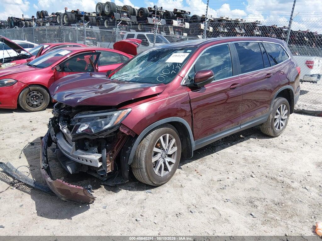 5FNYF5H55KB010333 2019 HONDA PILOT photo no. 2