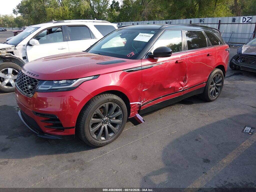 SALYL2EX5KA217934 2019 LAND ROVER RANGE ROVER VELAR photo no. 2