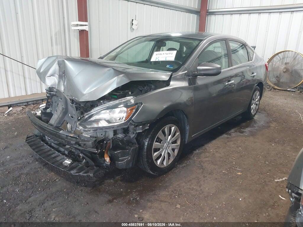 3N1AB7AP0KY265113 2019 NISSAN SENTRA photo no. 2