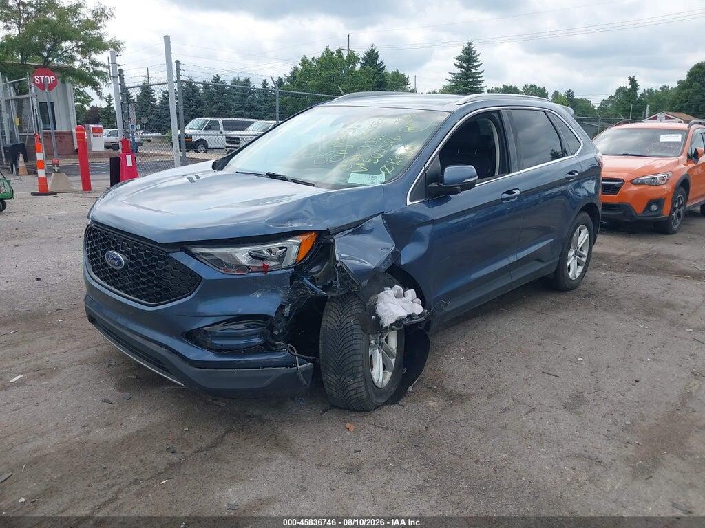 2FMPK4J97KBB03586 2019 FORD EDGE photo no. 2