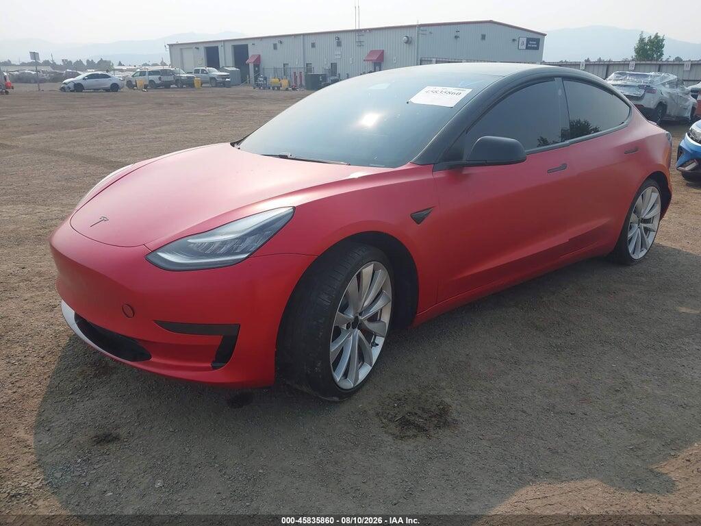 5YJ3E1EB5KF231530 2019 TESLA MODEL 3 photo no. 2