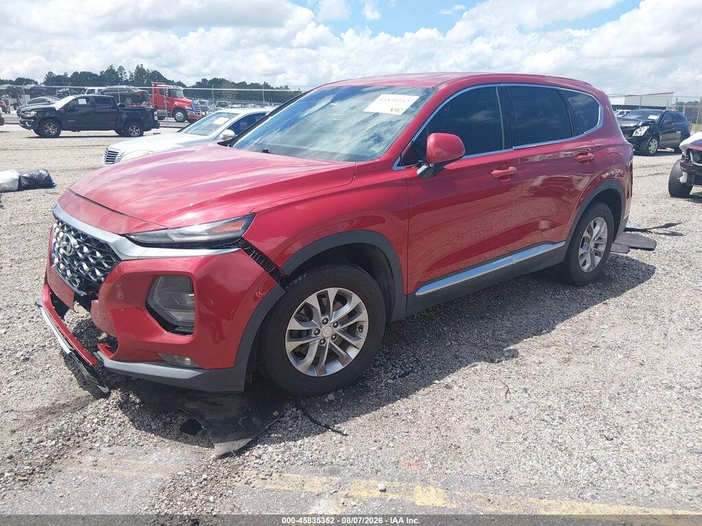 5NMS33AD1KH001504 2019 HYUNDAI SANTA FE photo no. 2