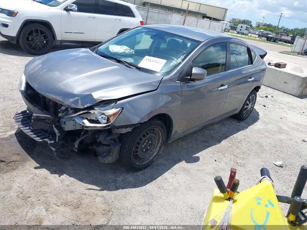 3N1AB7AP1KY263449 2019 NISSAN SENTRA photo no. 2