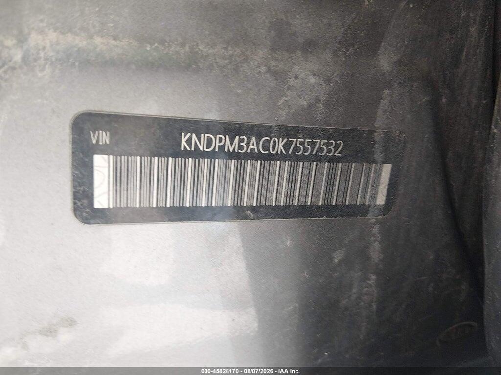 KNDPM3AC0K7557532 2019 KIA SPORTAGE photo no. 9