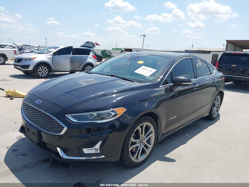 3FA6P0RU9KR121632 2019 FORD FUSION HYBRID photo no. 2