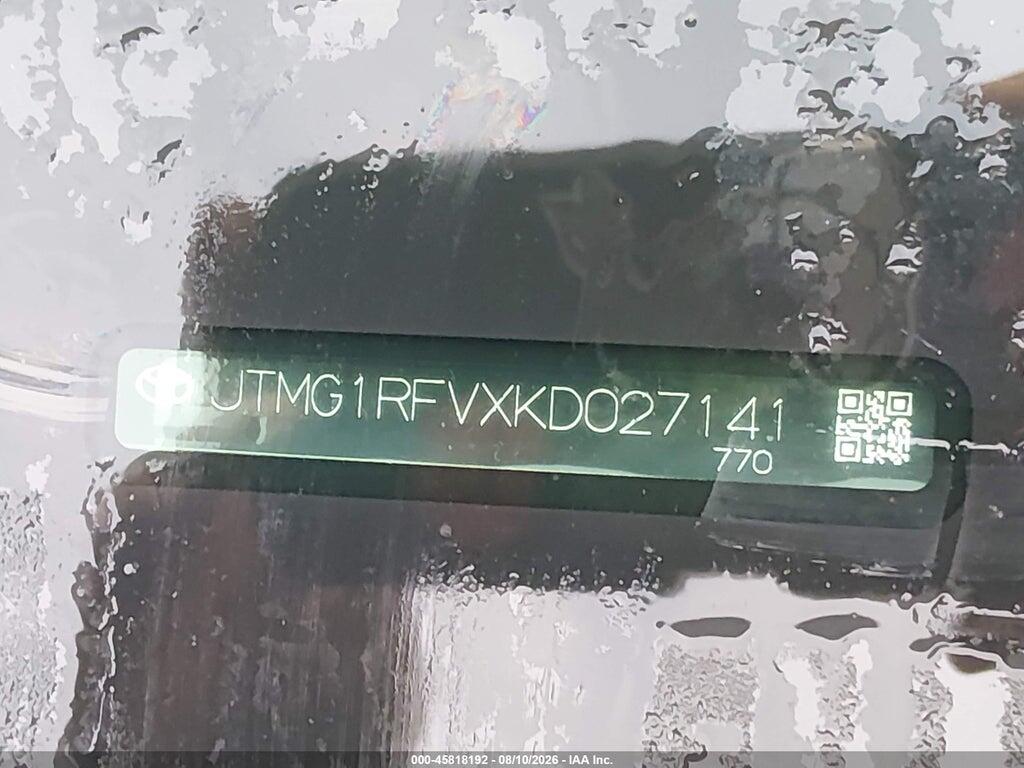 JTMG1RFVXKD027141 2019 TOYOTA RAV4 photo no. 9