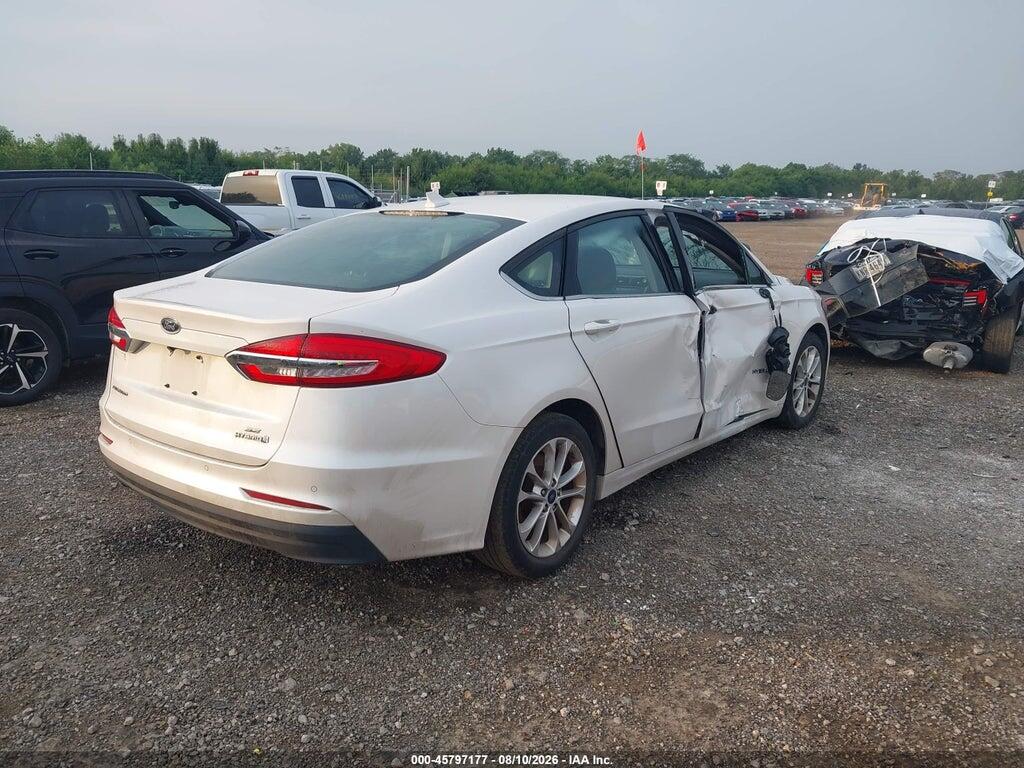 3FA6P0LU0KR211132 2019 FORD FUSION HYBRID photo no. 4