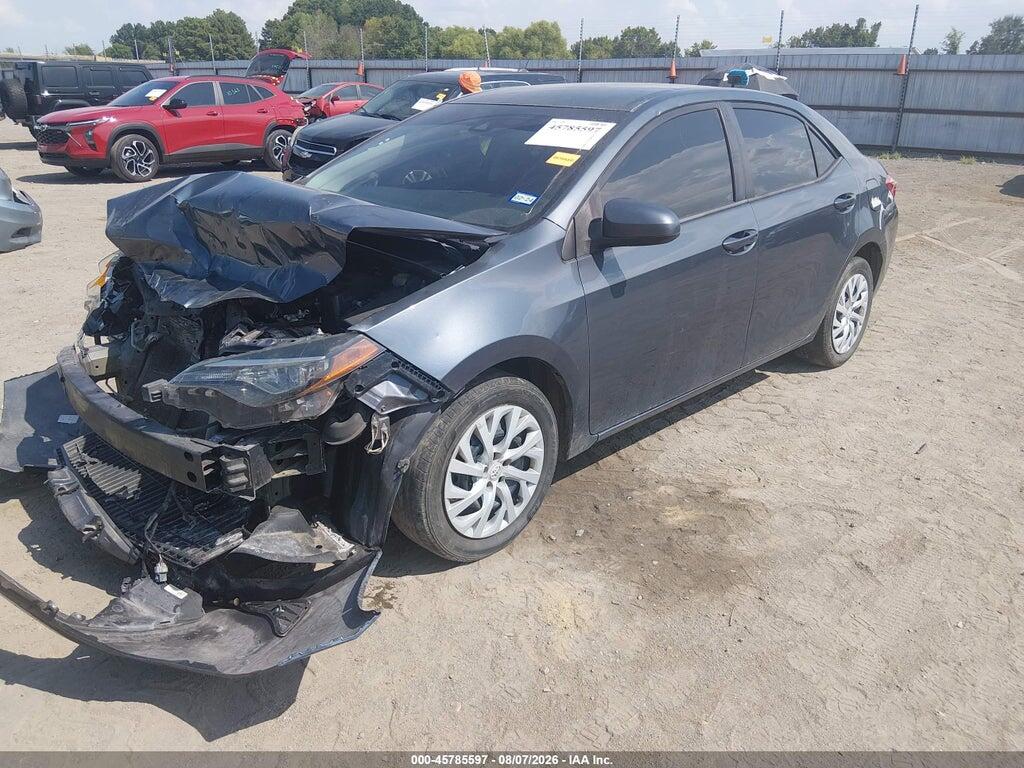 5YFBURHE1KP876151 2019 TOYOTA COROLLA photo no. 2